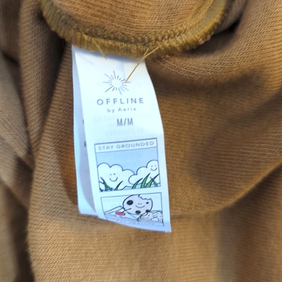 Aerie Offline Summer Lights Quarter Zip Oversized Terry Sweatshirt NWOT M - Picture 12 of 14